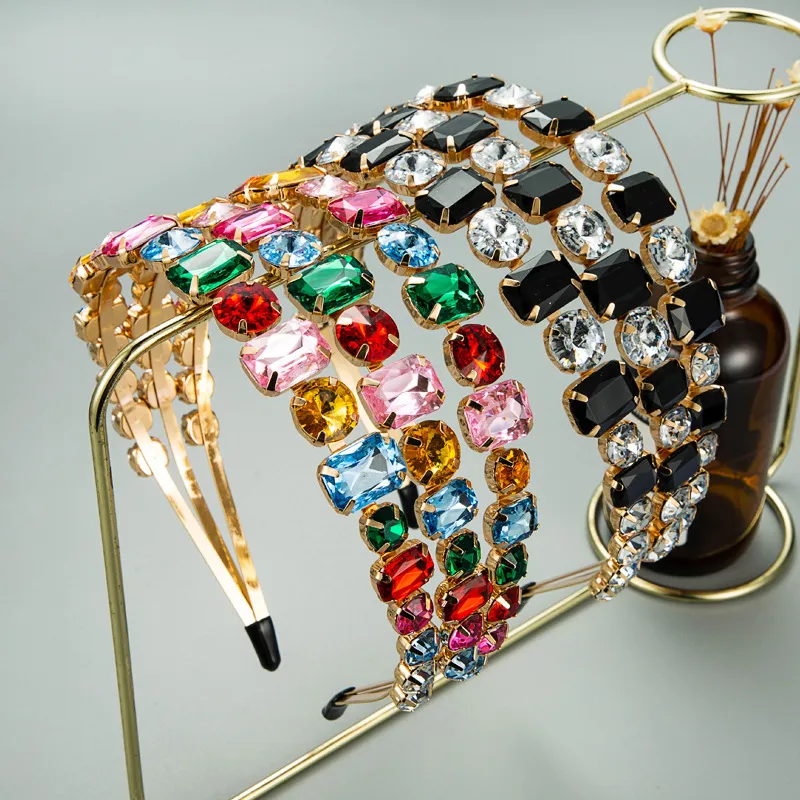 Mode-Stil, Persönlichkeit, übertrieben, für Damen, lässig, Metall-Stirnband, Super-Flash